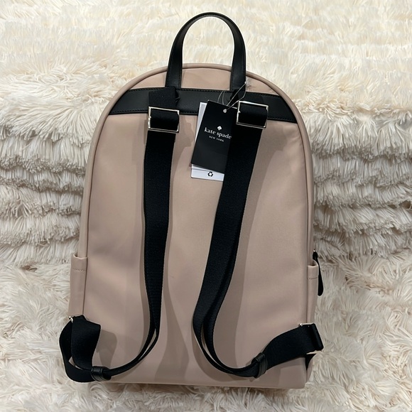 🎉Host Pick🎉Kate Spade Chelsea Large Nylon Warm Beige Backpack - Picture 2 of 15